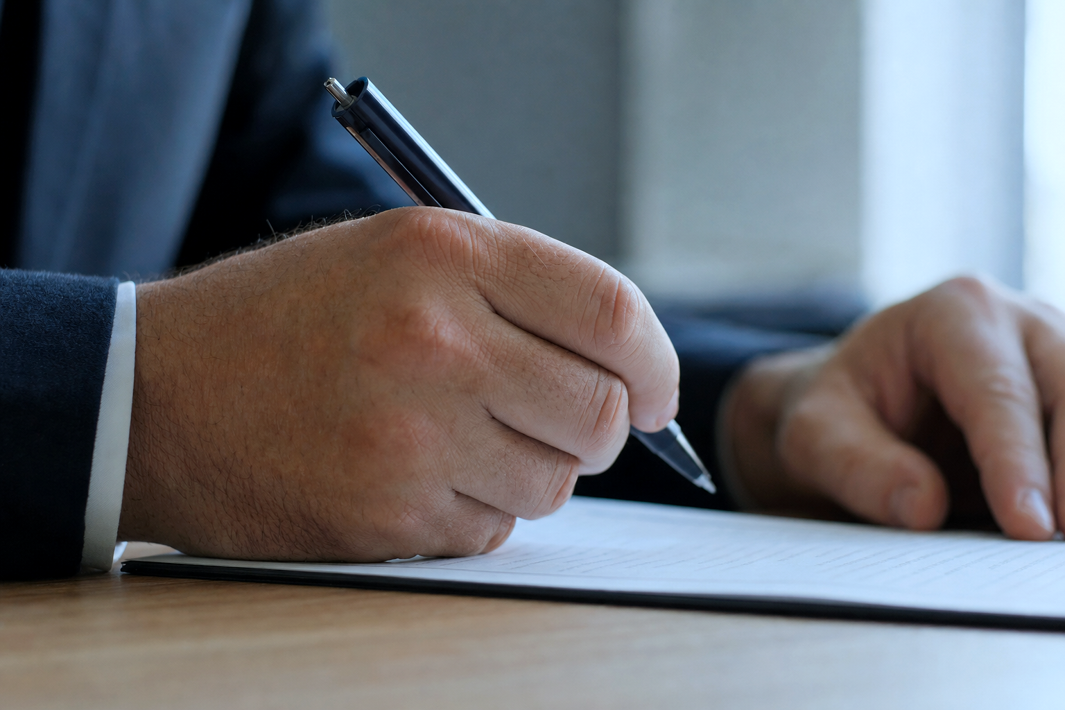 Unfair Dismissal Claims — TIGHT MACRO CLOSE-UP on hands or tools mid-procedure, intimate detail, no full faces